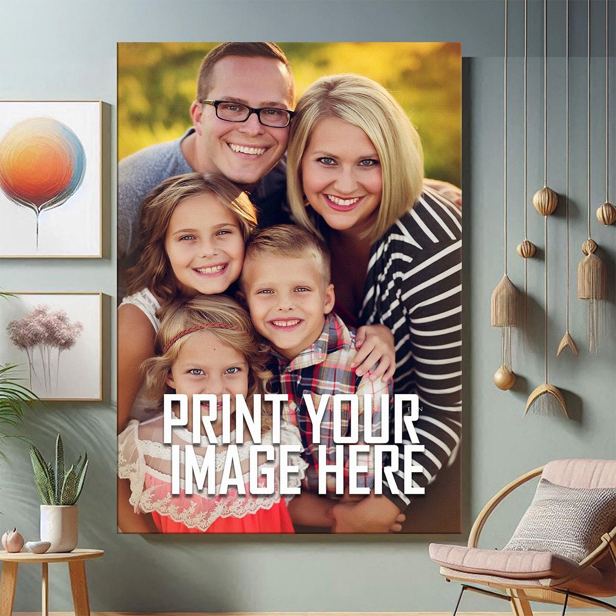 Personalized Photo Canvas: Custom Wedding & Anniversary Gift for Couples