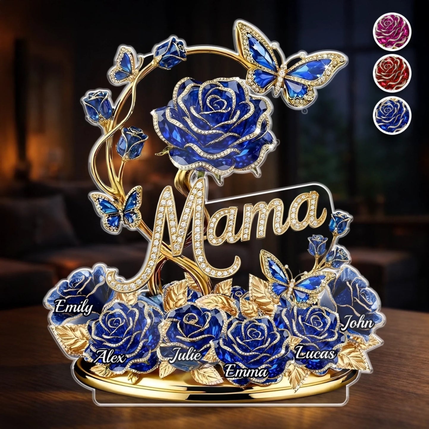 Personalized “Mom & Grandma Forever” Acrylic Plaque - Mother’s Day Gift