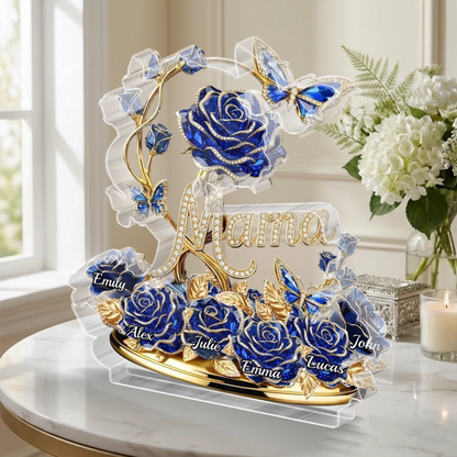 Personalized “Mom & Grandma Forever” Acrylic Plaque - Mother’s Day Gift