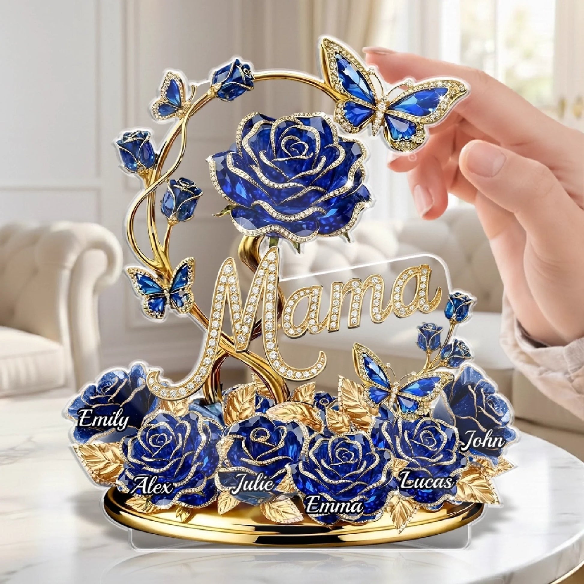 Personalized “Mom & Grandma Forever” Acrylic Plaque - Mother’s Day Gift