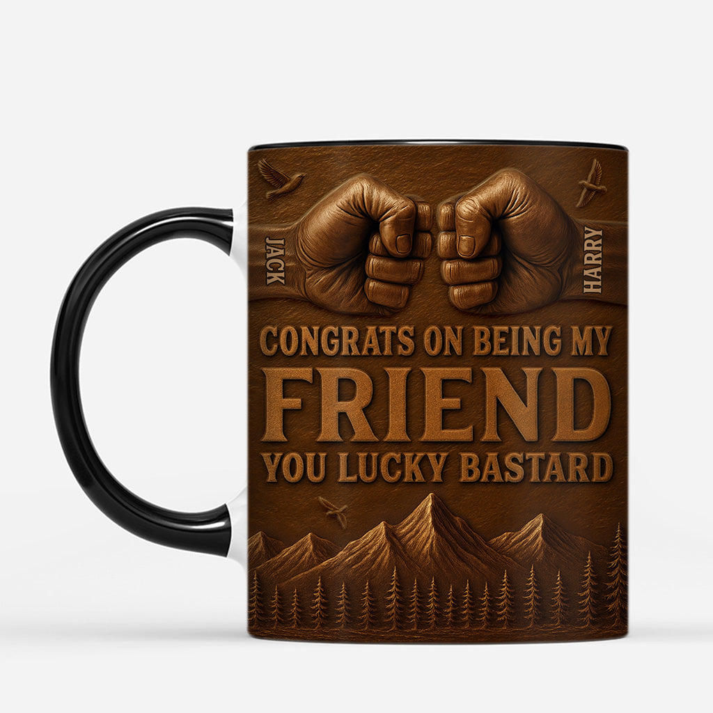 “Congrats On Being My Brother” Mug - Personalized Gift for Brother or Sister