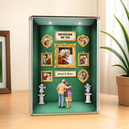 Personalized Photo Rectangle Acrylic Plaque - Custom Gift for Couples