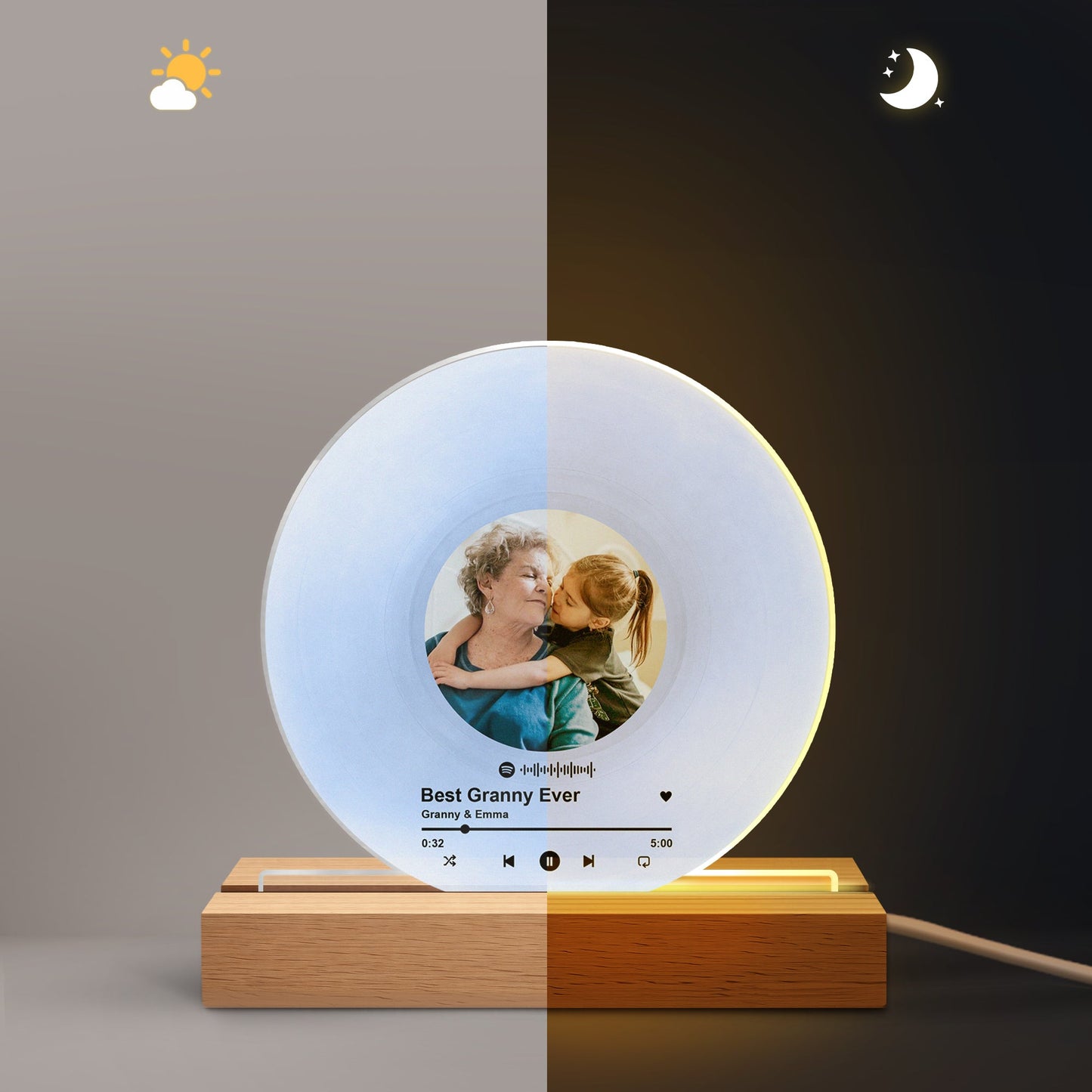 Personalized 3D LED Light: Best Mum Ever - A Gift That Lights Up Her Heart