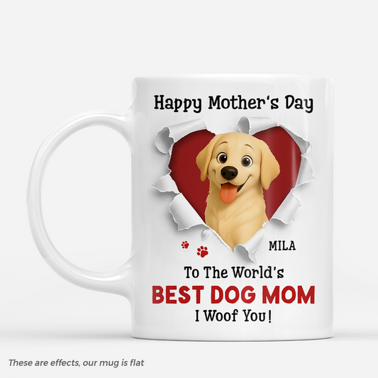 Mother's Day Gifts for Dog Moms - Personalized Mug