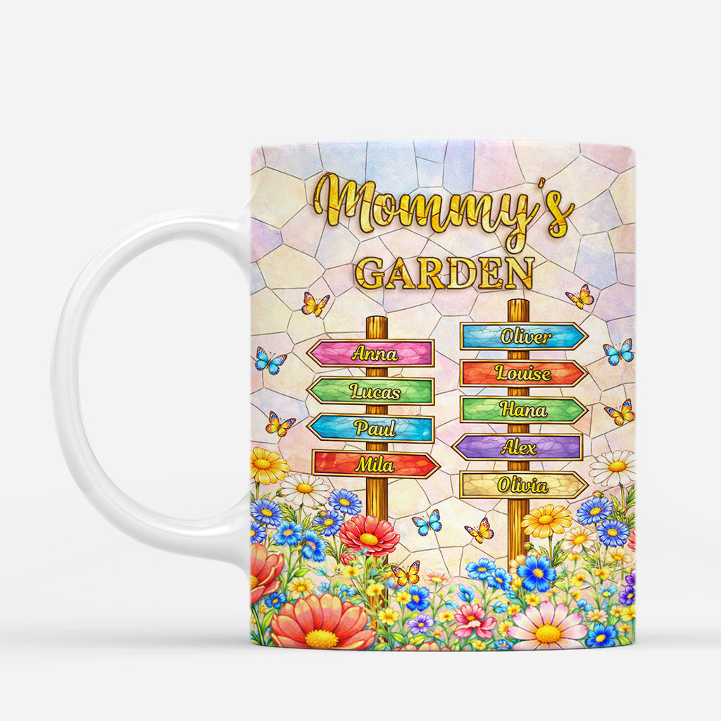 Personalized Grandma’s Garden Mug - A Custom Mother’s Day Gift for Grandma