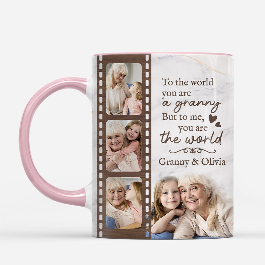 “To The World You Are a Mother” Mug - Personalised Gift for Mum & Grandma
