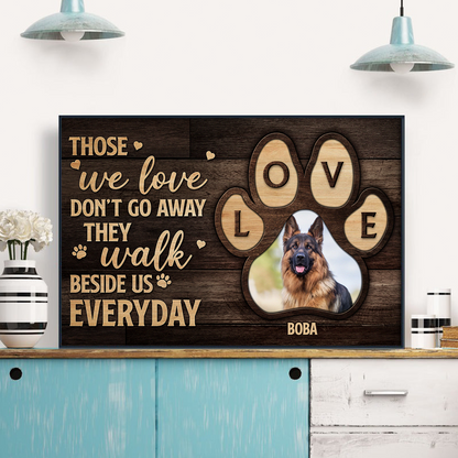 Sometimes A Very Special Dog Enters Your Life - Personalized Customized Pet Lovers Dog Lovers Canvas / Poster