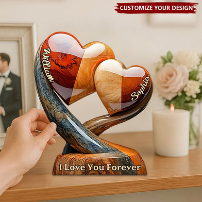 Personalized Love: The Custom Two-Name Heart