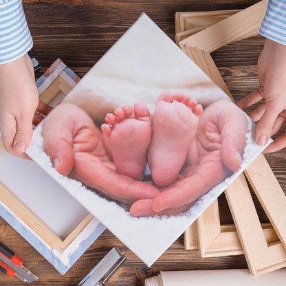 Personalized Photo Canvas: Custom Wedding & Anniversary Gift for Couples