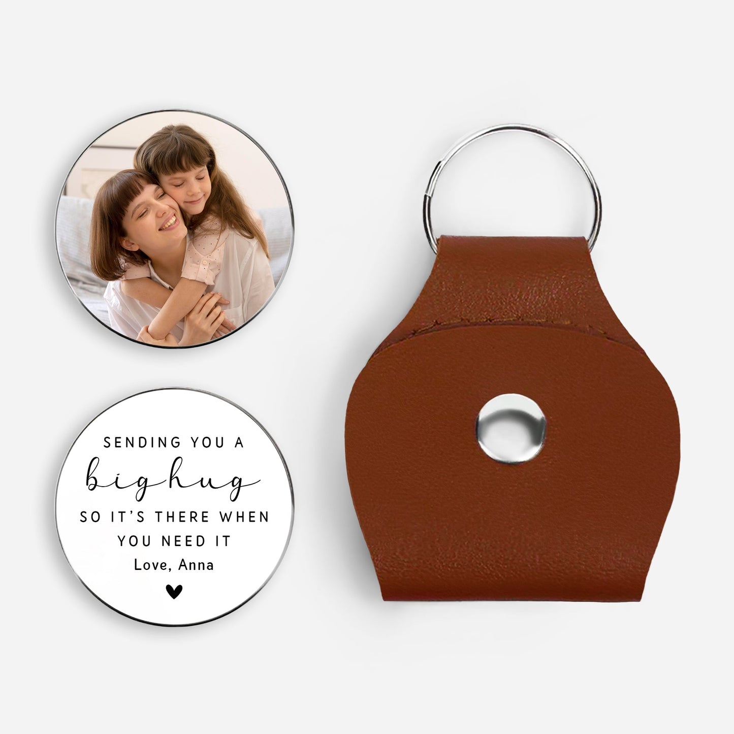 Sending You A Big Hug Photo - Personalized Pocket Hug
