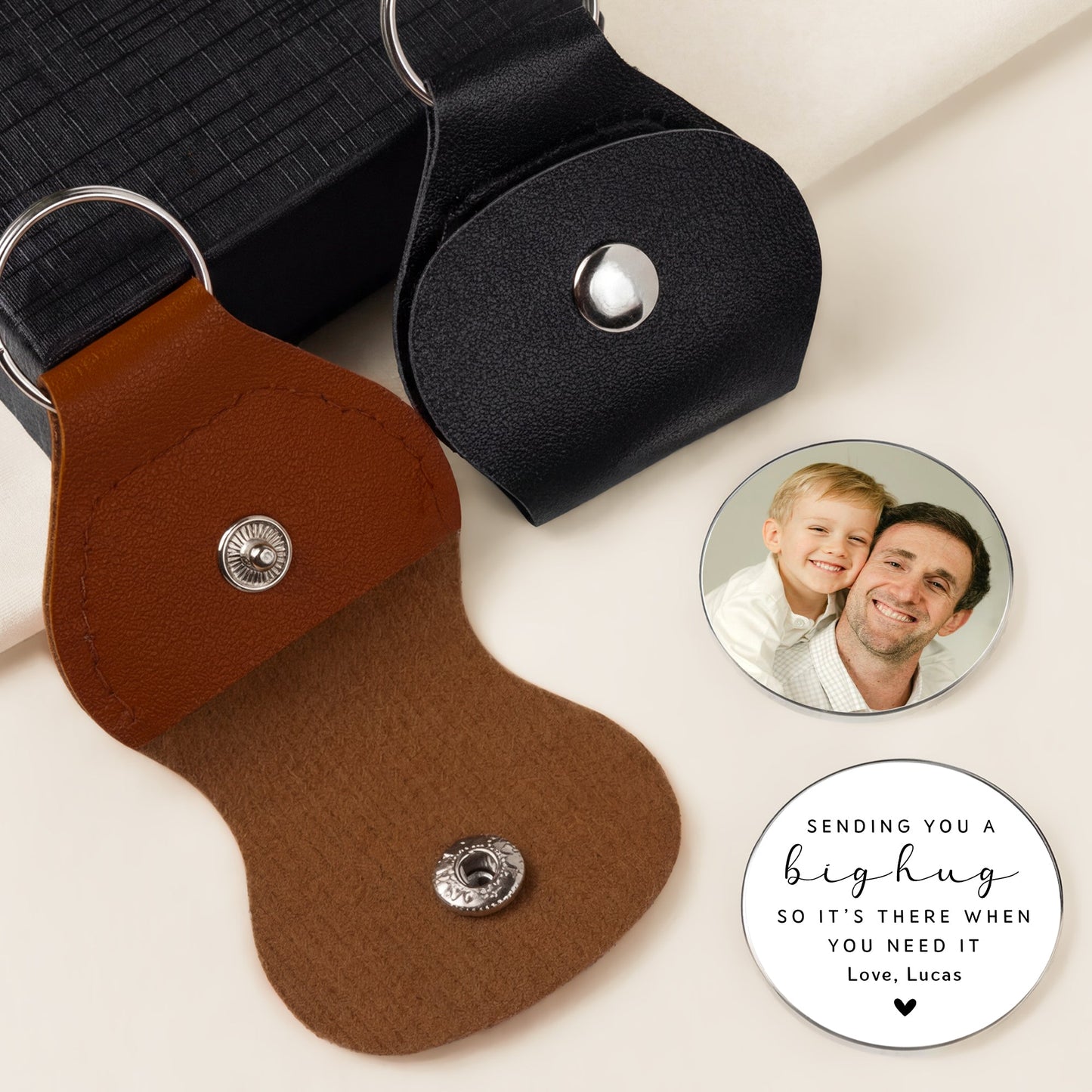Sending You A Big Hug Photo - Personalized Pocket Hug