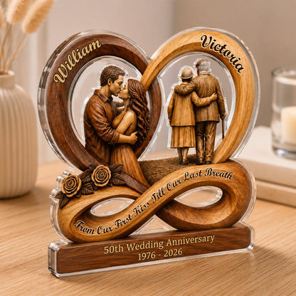 Plaque gift-ready design for Couples