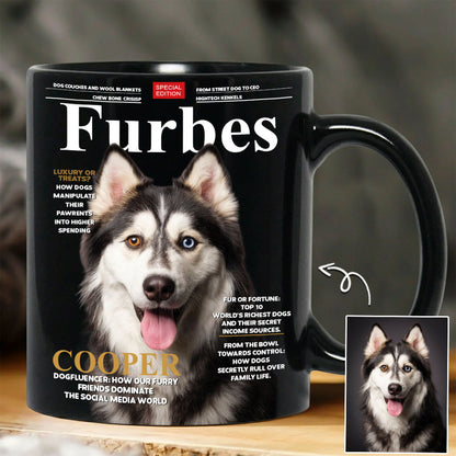 Furbes - Custom Photo Dog Mug - Gift For Dog Lover T1807 Li29