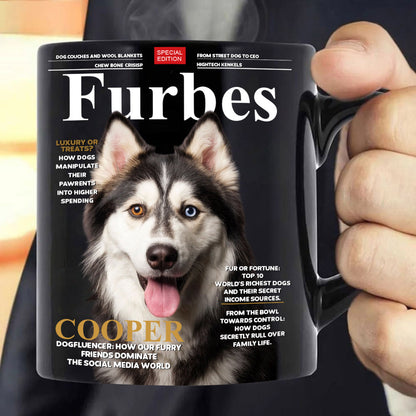 Furbes - Custom Photo Dog Mug - Gift For Dog Lover T1807 Li29
