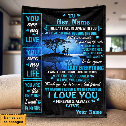 Wrapped in My Love - Personalized Romantic Love Story Blanket
