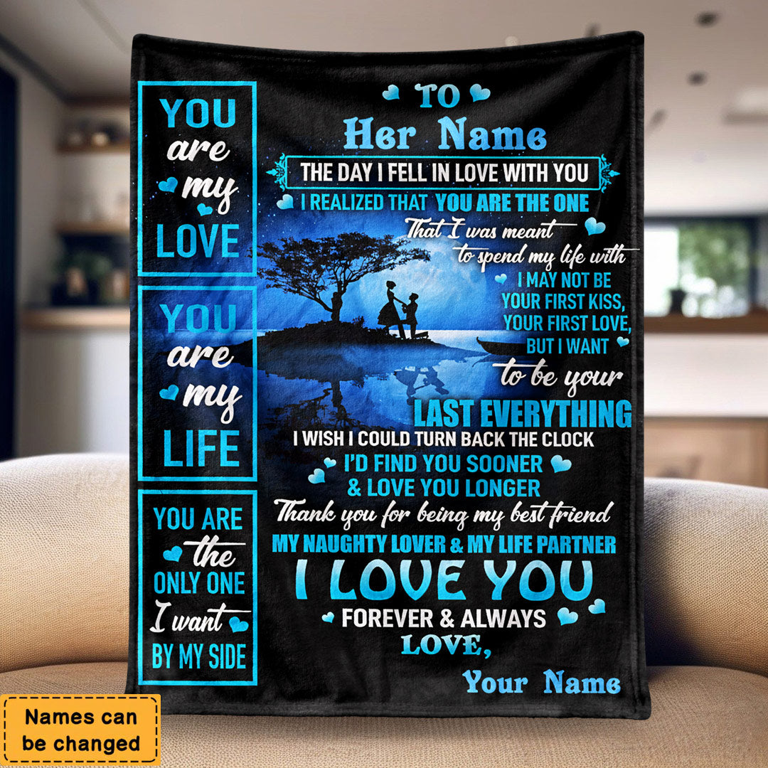 Wrapped in My Love - Personalized Romantic Love Story Blanket