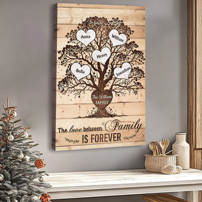 There Is No Greatest Gift Than Family - Personalized Customized Canvas / Poster