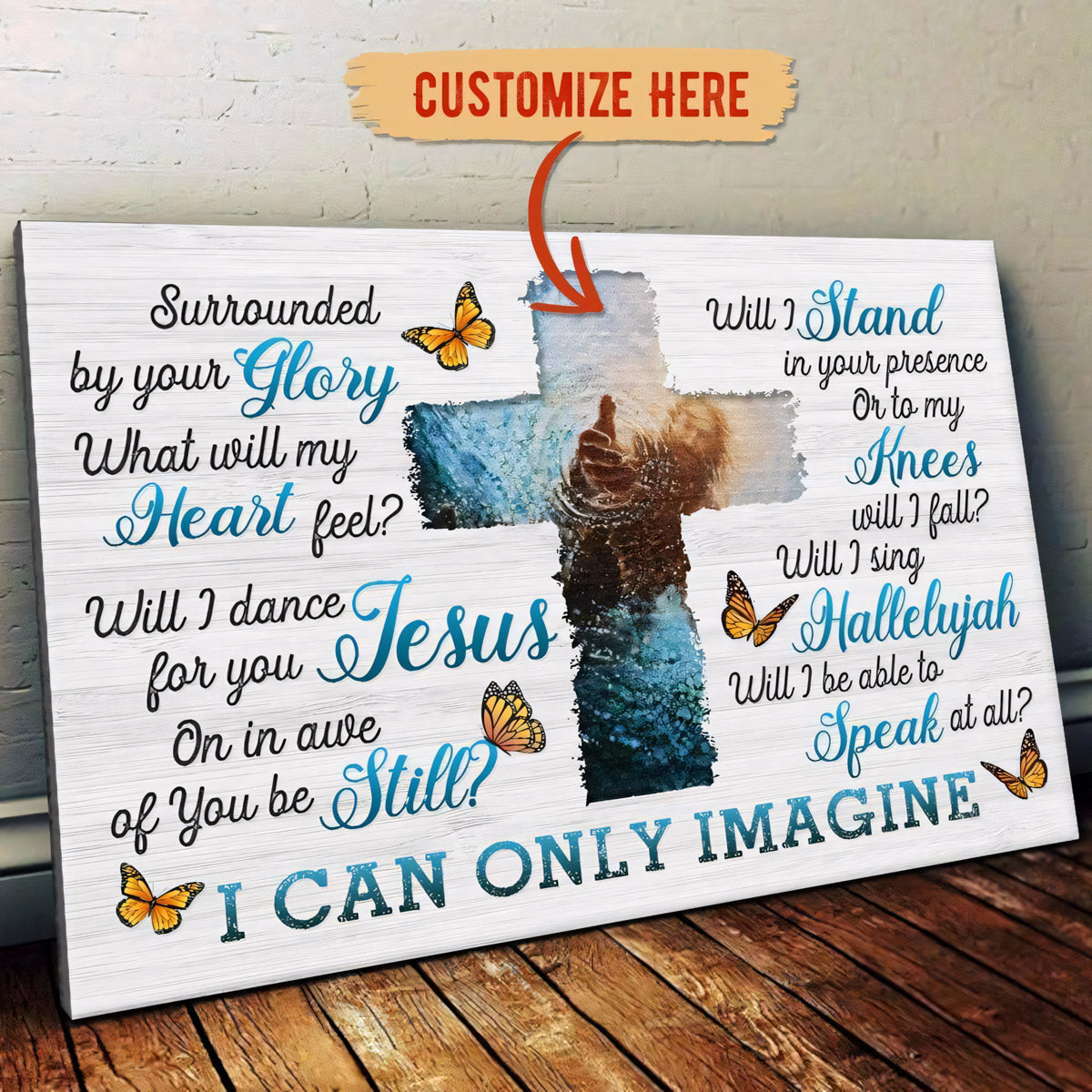 “I Can Only Imagine”: Custom Canvas of Faith and Remembrance