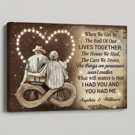 Me & You Always True - Personalized Custom Couple Poster / Canvas