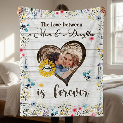 If We Had A Flower - Personalized Custom Photo Blanket