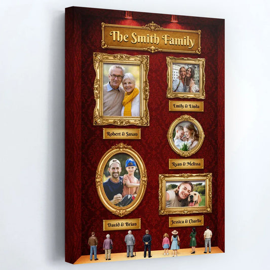 Museum Of Our Family - Personalized Custom Photo Poster / Canvas