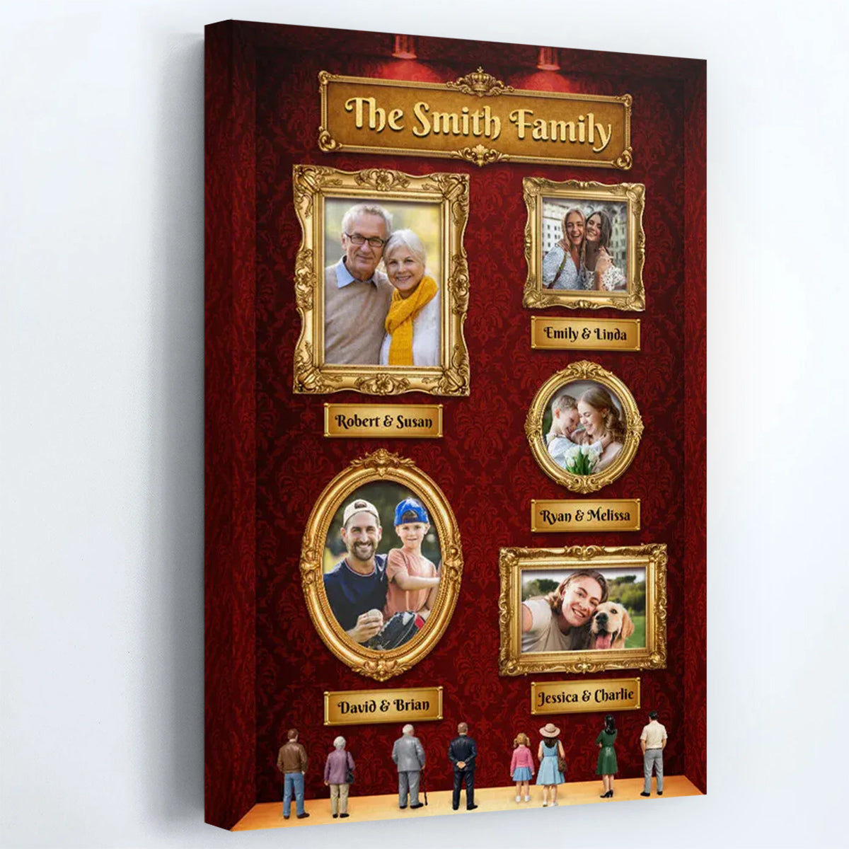 Museum Of Our Family - Personalized Custom Photo Poster / Canvas