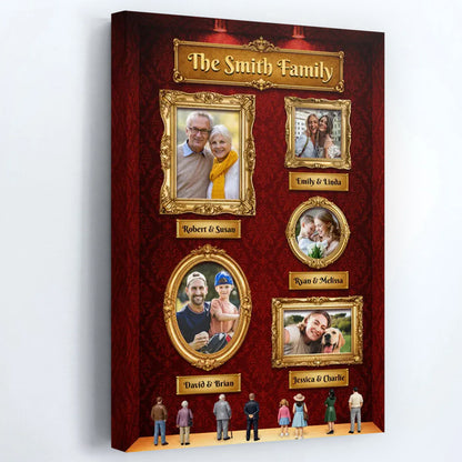 Museum Of Our Family - Personalized Custom Photo Poster / Canvas
