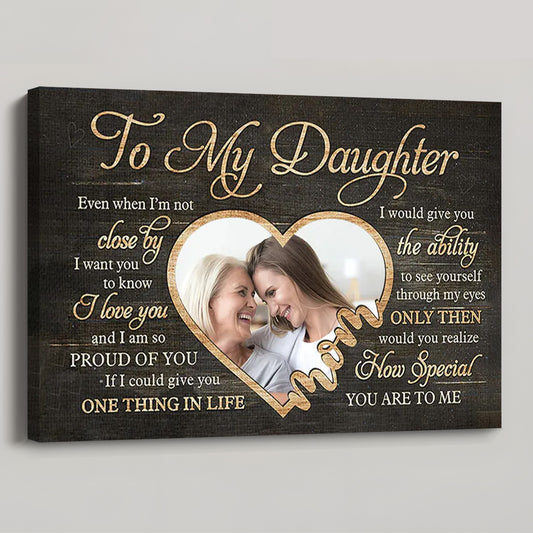 You're So Special To Me - Personalized Custom Photo Poster / Canvas
