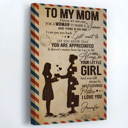 Personalized To My Beloved Mom & Dad Poster / Canvas - Custom Gift For Mom & Dad