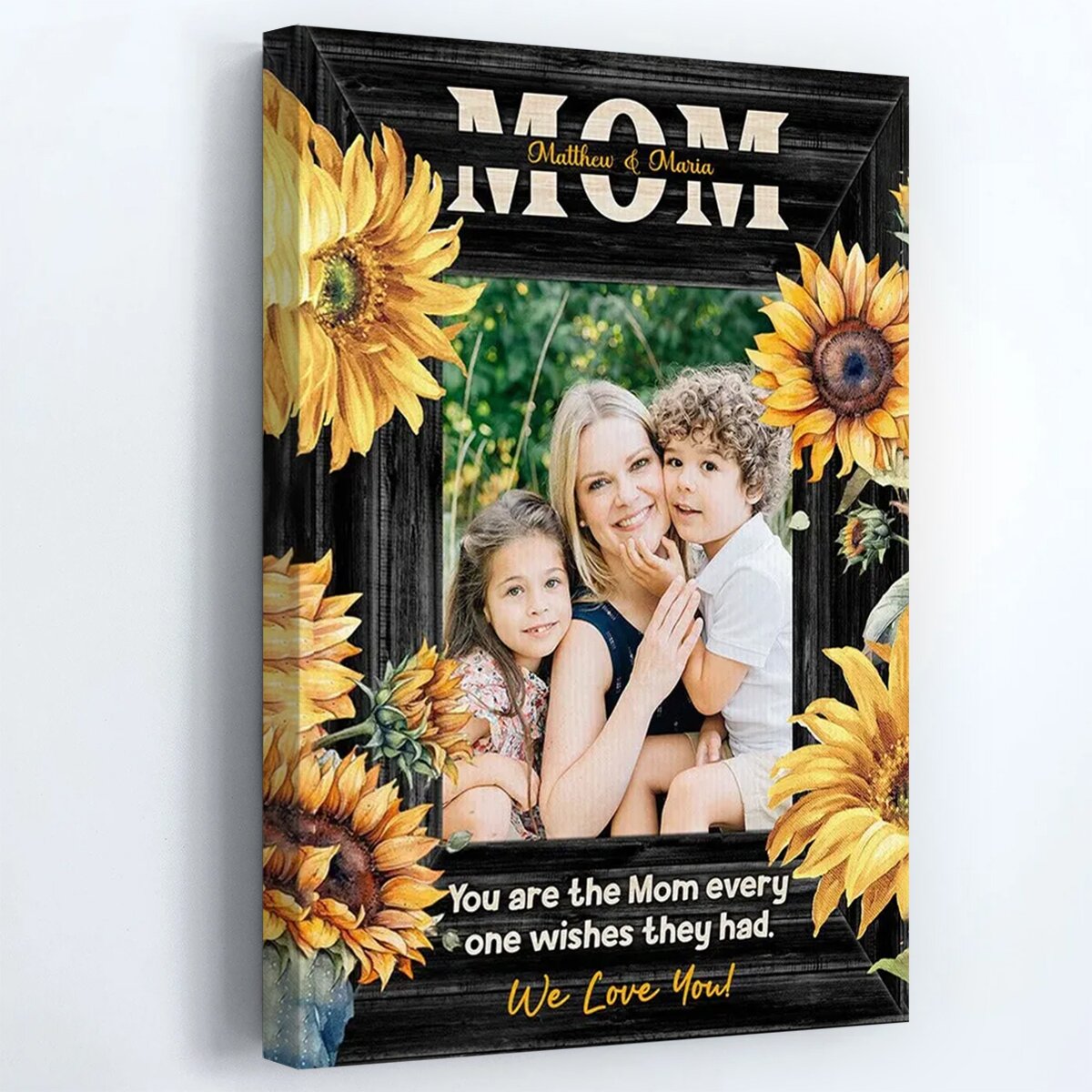You Are The Mom Everyone Wishes They Had - Personalized Custom Photo Poster / Canvas
