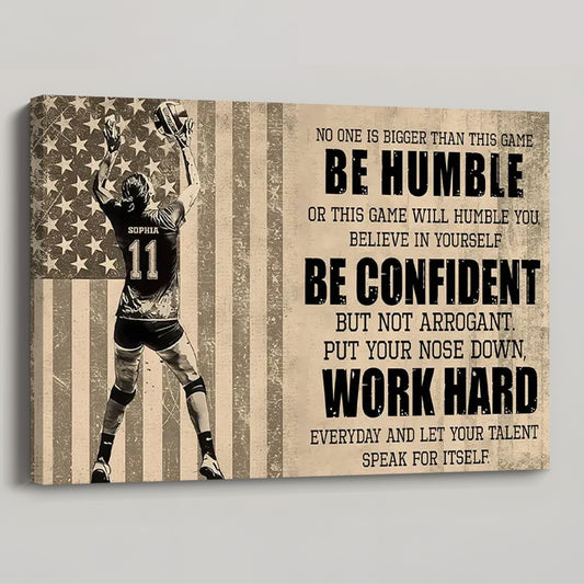 Personalized Volleyball Life Lessons Poster / Canvas - Custom Gift For Volleyball Lovers