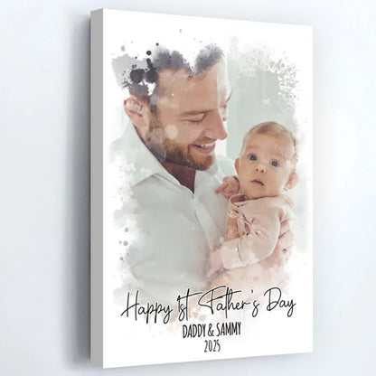 Custom Slogan Photo Poster / Canvas - The Perfect Personalized Gift for Family