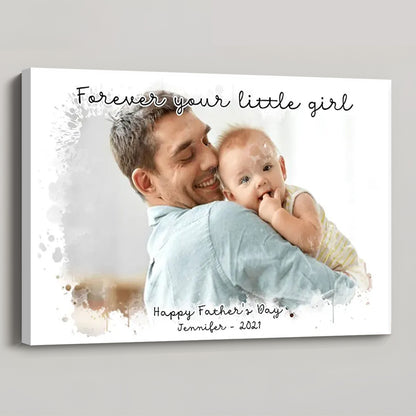 Custom Slogan Photo Canvas / Poster - The Perfect Personalized Gift for Family