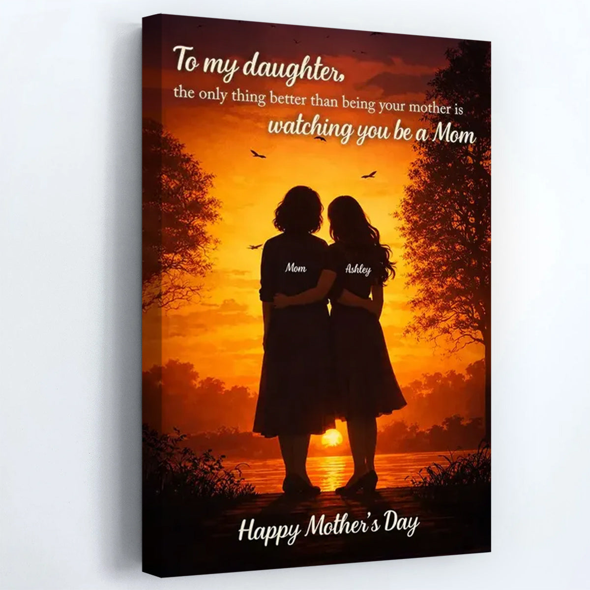 The Only Thing Better Than Being Your Mother - Personalized Custom Poster / Canvas