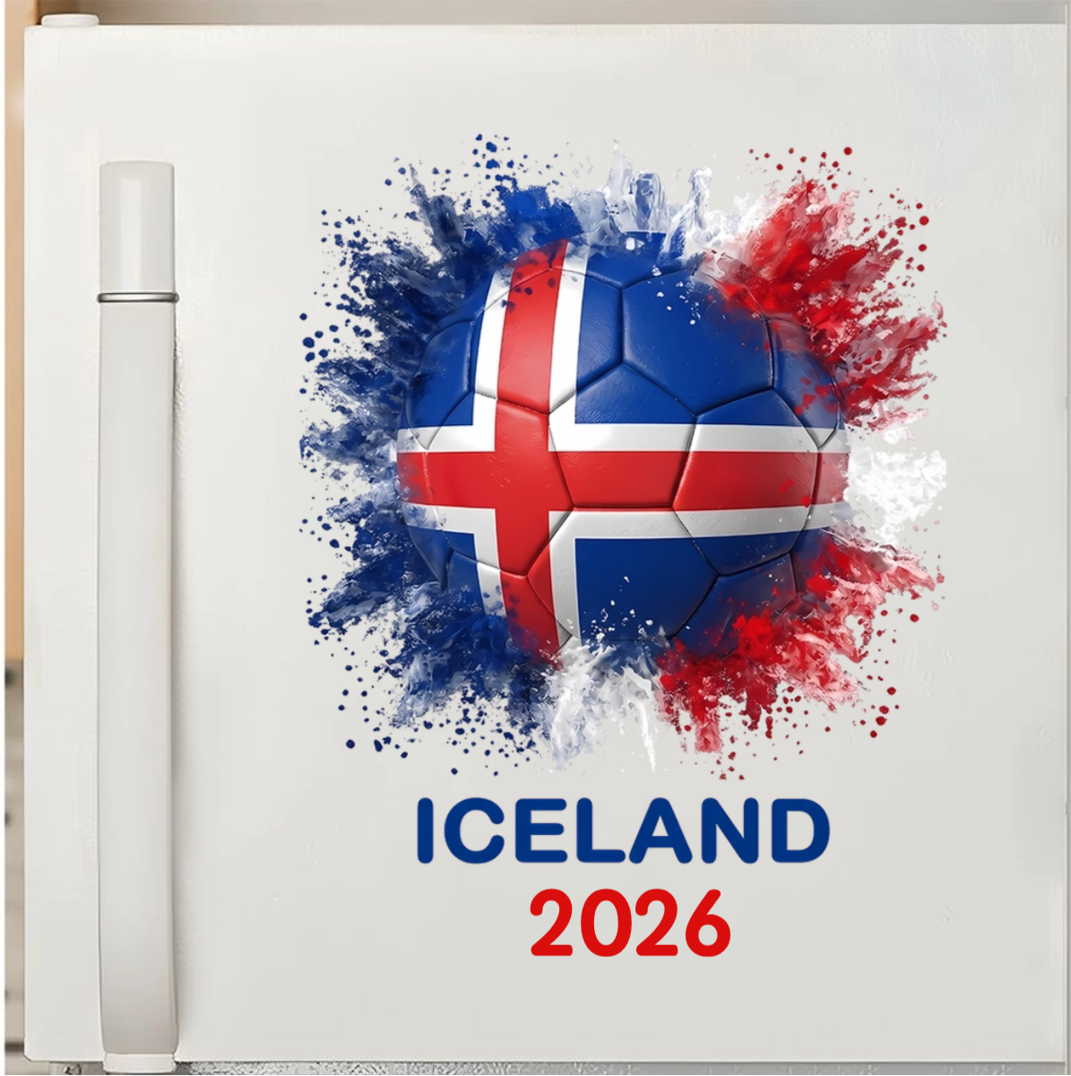 Keep the Dream Alive! Custom Football Country Flag Sticker