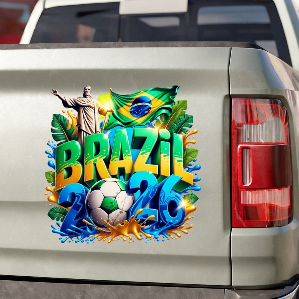 Personalized 2026 Soccer Country Sticker - Custom Gift for Diehard Soccer Fans
