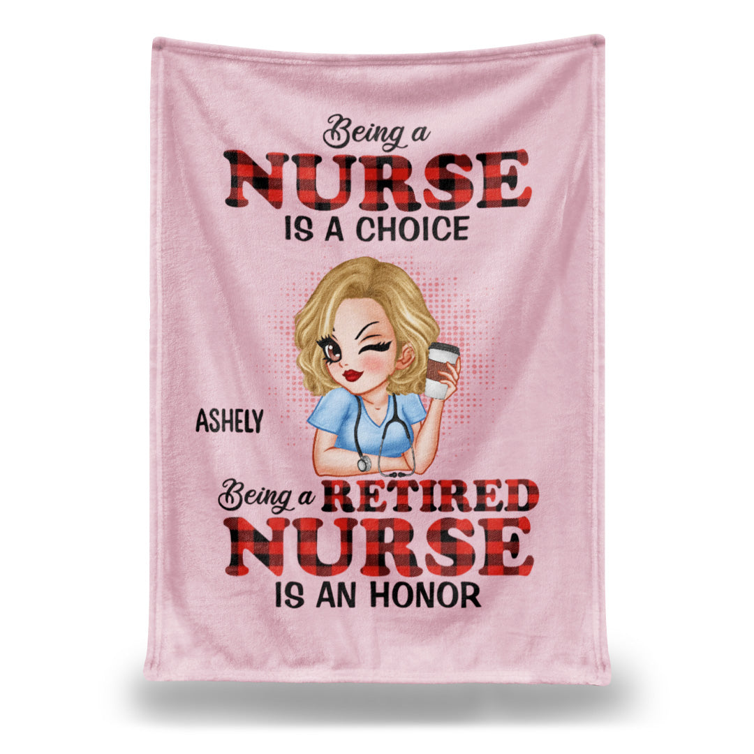 Personalized Nurse Retirement Gift personalization view for Nurse