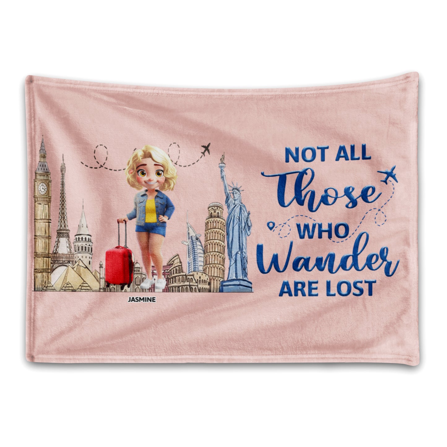 Take All My Cruise Crap - Personalized Custom Blanket
