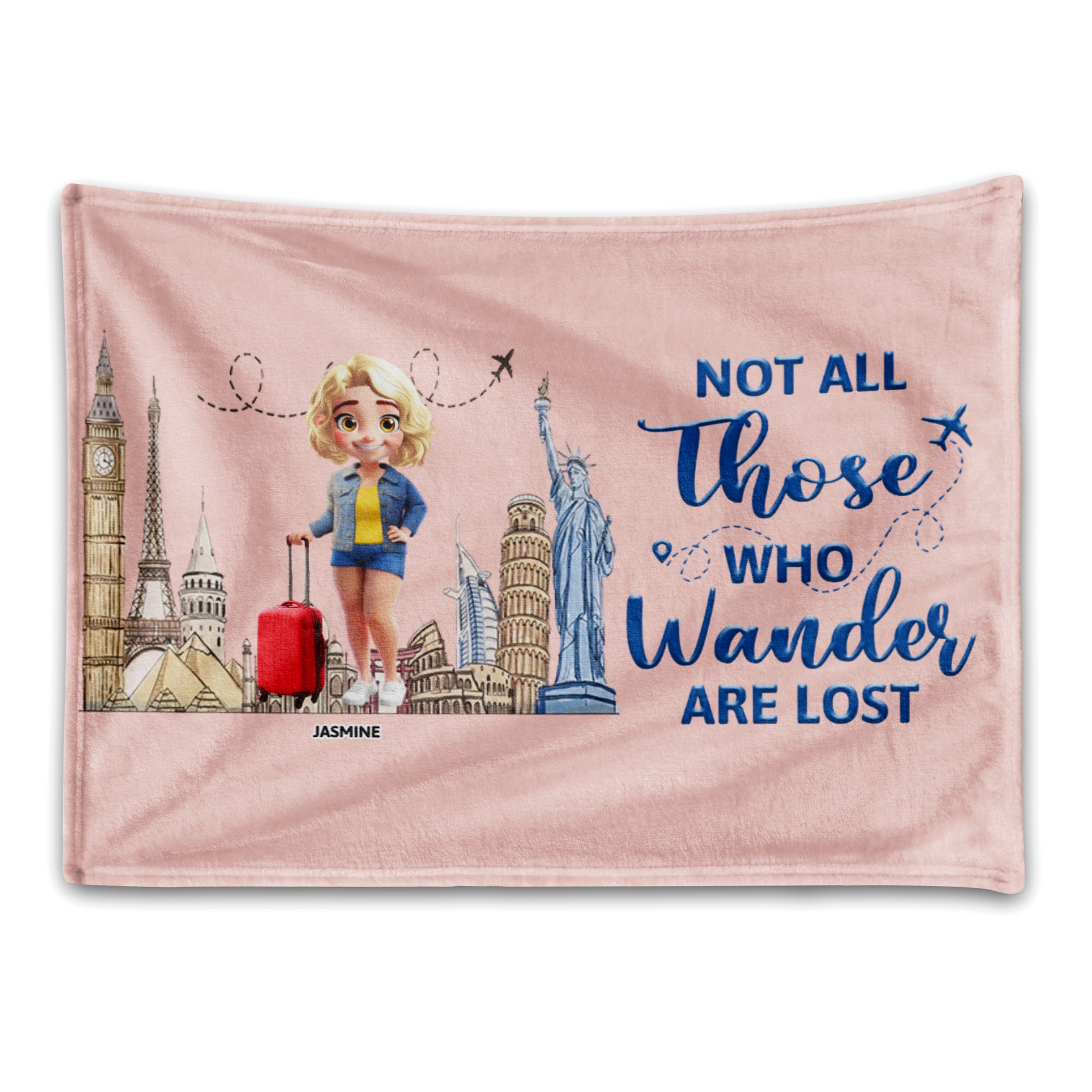 Take All My Cruise Crap - Personalized Custom Blanket