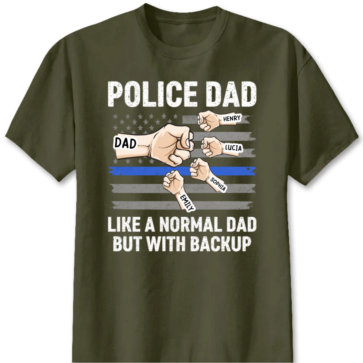 T-Shirt / Hoodie detail view for Dad
