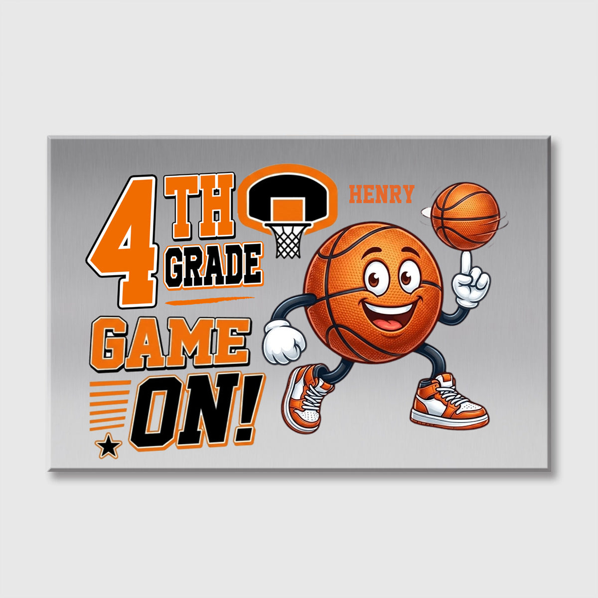 Custom Back To School Canvas personalization view for Kids/Babies