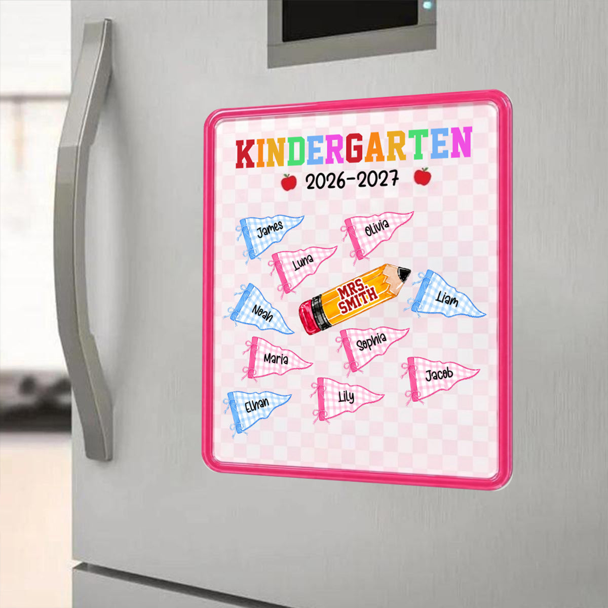 Personalized Preschool Teacher Sticker - Custom Student Names Back to School Gift