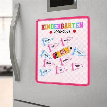 Personalized Preschool Teacher Sticker - Custom Student Names Back to School Gift