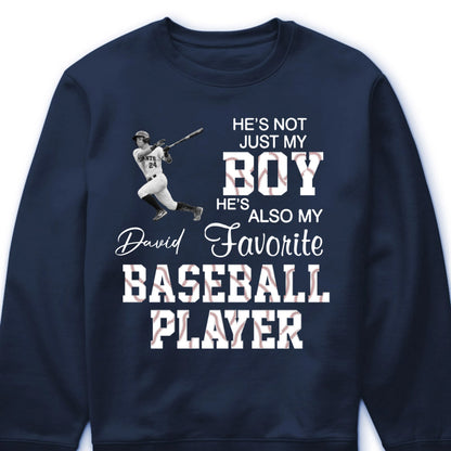 T-Shirt / Hoodie material and size view - Personalized Grandma Baseball Shirt