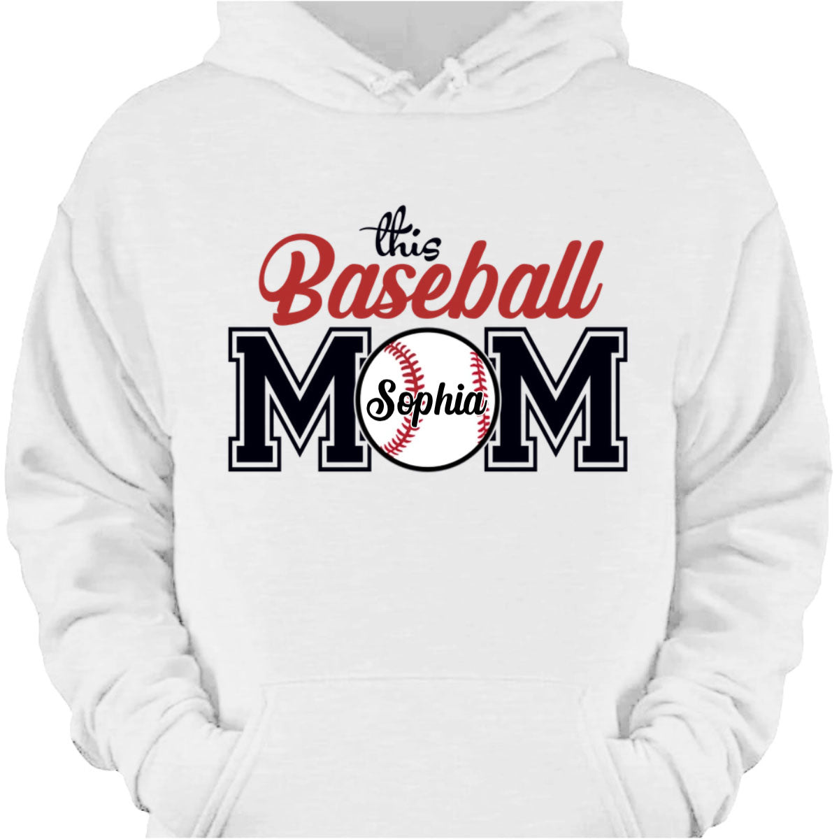 "Baseball/Basketball/Softball Mom" Personalized T-shirt - Custom Gift for Players