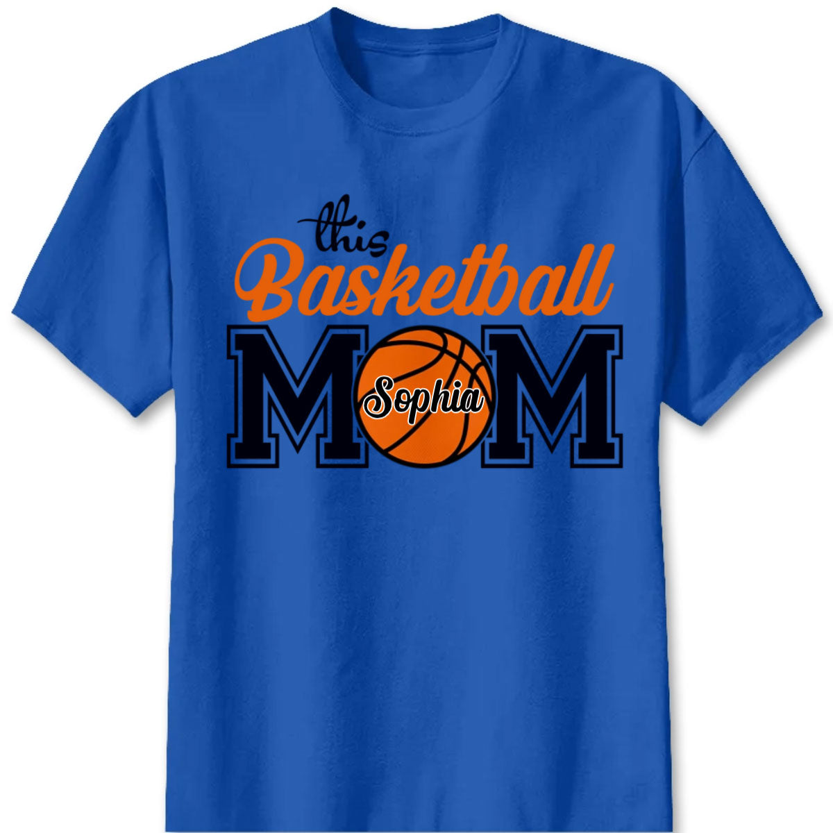 "Baseball/Basketball/Softball Mom" Personalized T-shirt - Custom Gift for Players