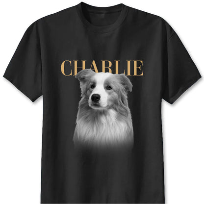 Custom Pet Face Shirt personalization view for Dog Lovers