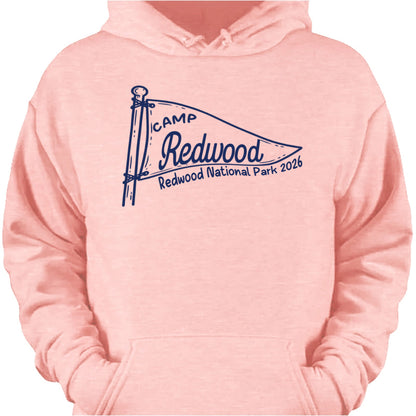 T-Shirt / Hoodie material and size view - Personalized Outdoor Adventure Shirt