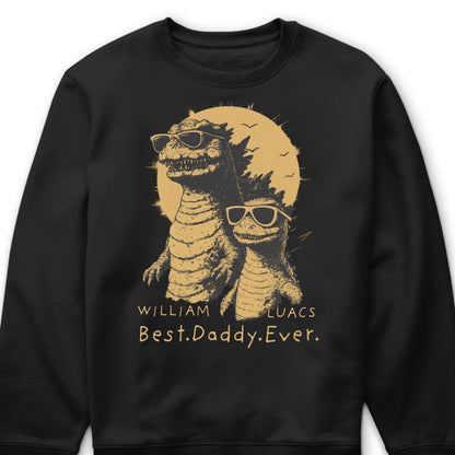 Personalized Best Dad Ever T-Shirt personalization view for Dad