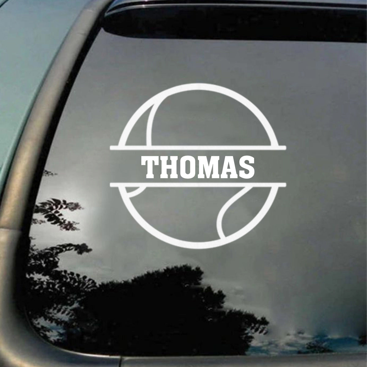 Passionate About The Game Personalized Sports Ball Sticker - Custom Gift for Sports Fans